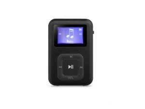 AQ MP01 MP3 přehrávač s rádiem - černý