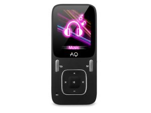 AQ MP02 MP3 přehrávač s rádiem - černý