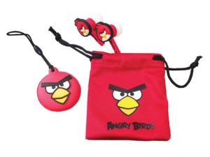 Angry Birds RED Přenosná sluchátka do uší