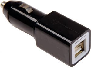 Solid DC34 nabíjecí USB autoadaptér 2 x 2100mA - černý