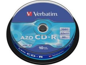 VERBATIM CD-R 700MB, 10ks CAKE