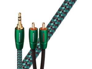 Audioquest Evergreen Propojovací kabel Jack 3,5mm - 2 x RCA 1m