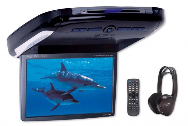 Alpine PKG-2100P, DVD stropní LCD monitor 10,2&quot;