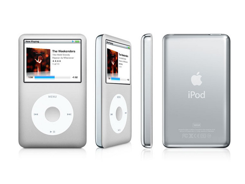 iPod Classic 160GB Silver MP3 přehrávač