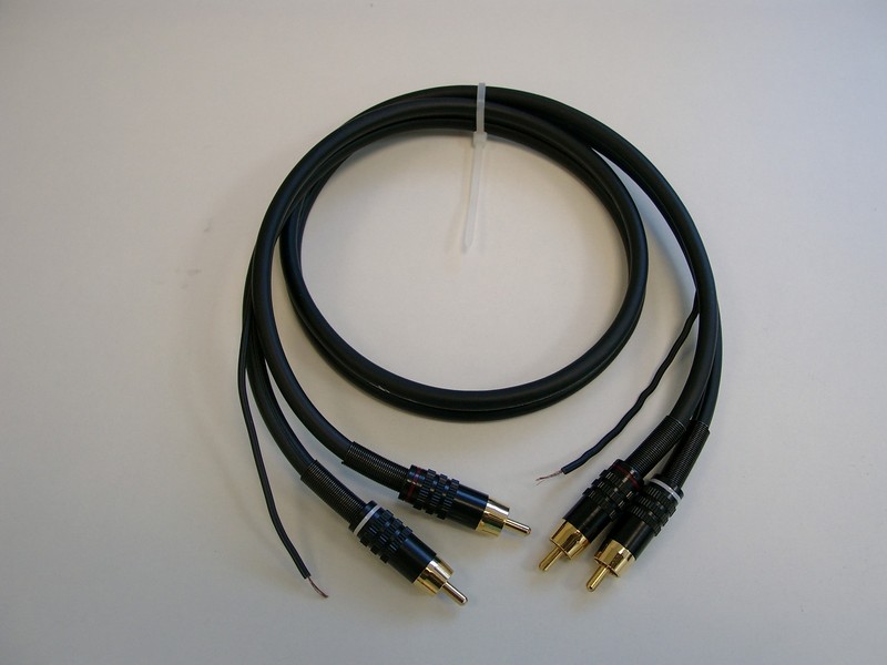 AQ BL 1 Audio kabel pro gramofony 1,5m