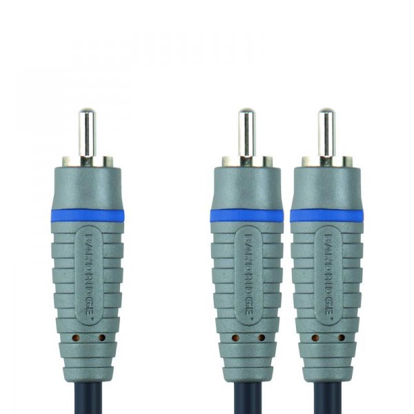 Bandridge BAL4102 2x CINCH - CINCH konektor, Subwoofer kabel dél