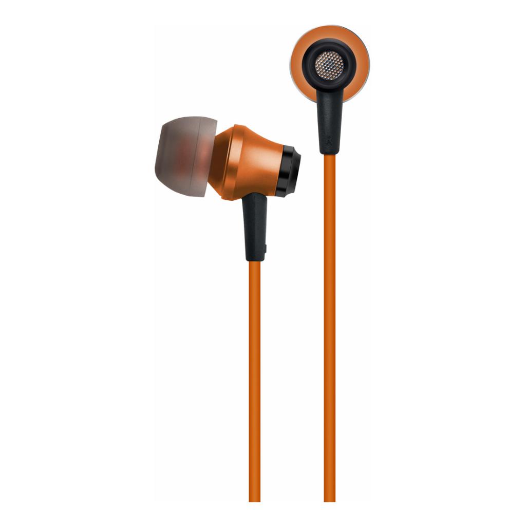 Buxton BHP 4000 přenosná stereofoní sluchátka - oranžová