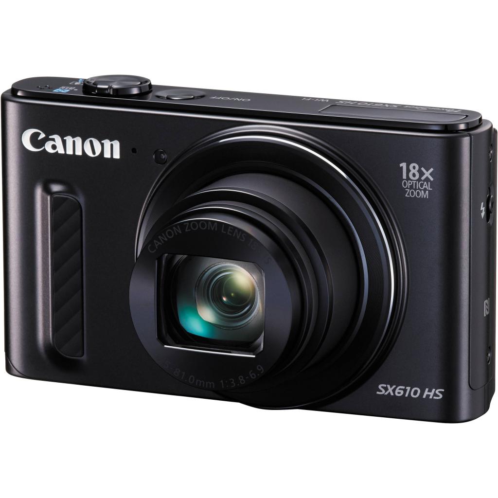 Canon Powershot SX610HS digitální fotoaparát - černý