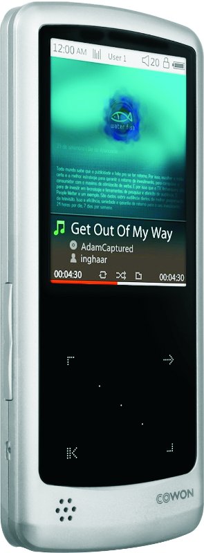 iAudio9 8GB Silver MP3 přehrávač