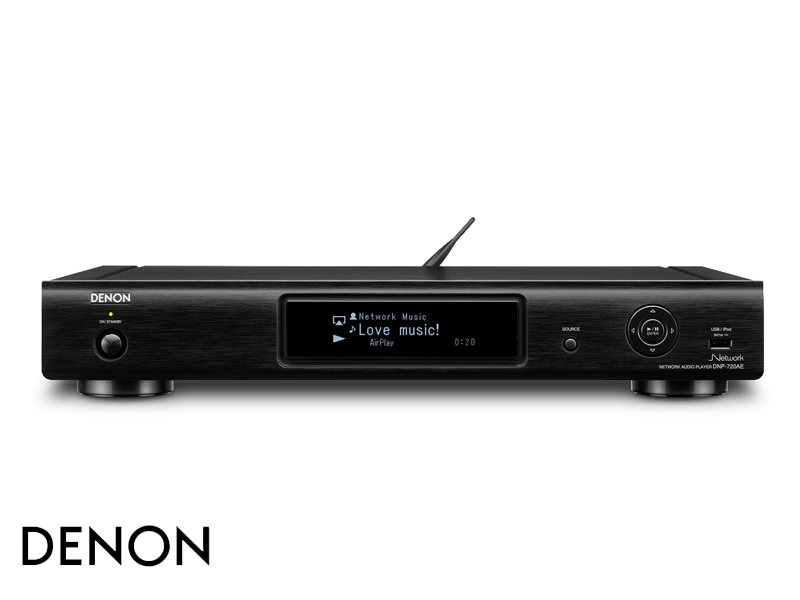 Denon DNP-720AE Black síťový audio přehrávač