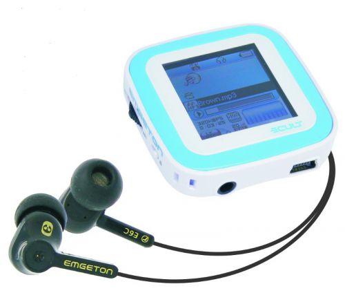 Emgeton X9 8GB White/Blue MP3 přehrávač