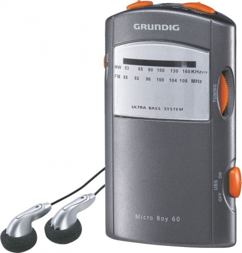 Grundig Micro 60 Kapesní radiopřijímač