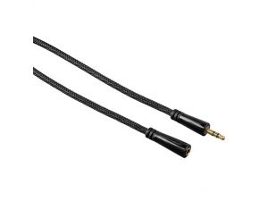 Hama audio kabel prodlužovací jack 3,5 jack 3,5 pozlacený 3m