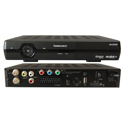 Homecast HS3200 IRD satelitní příjmač s FastScan