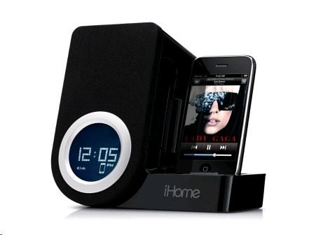 iHome iP41K Otočný budík pro iPod/iPhone