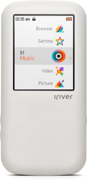 iRiver E40 8GB White MP3 přehrávač