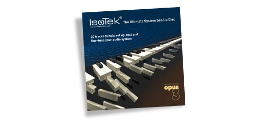 IsoTek Ultimate System set-up Disc CD pro nastavení audiosystému