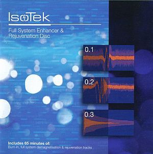 IsoTek Full System Enhancer CD Disk pro zahoření audio sestavy