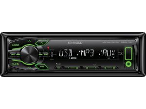 Kenwood KMM-100GY 1-DIN autorádio s FM/USB/AUX