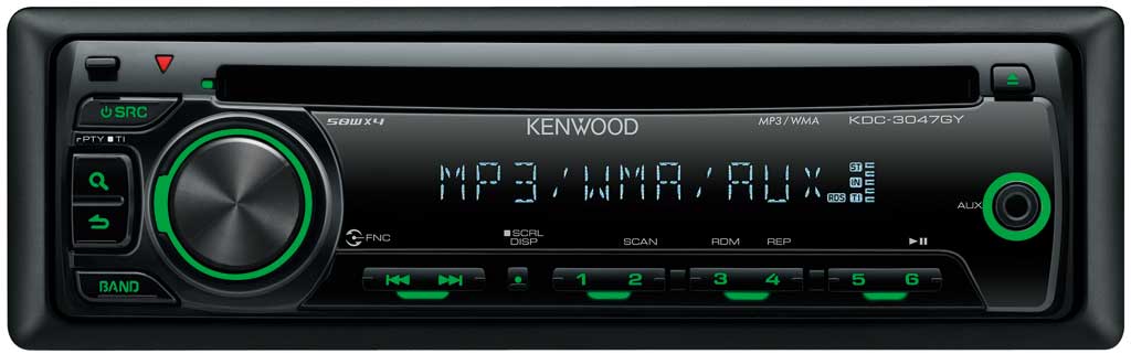 Kenwood KDC-3047GY, CD/MP3 autorádio