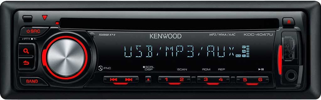 Kenwood KDC-4047UA, USB autorádio