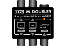 MK AVX103 M-Doubler rozbočovač video