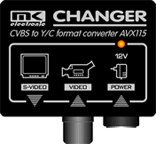 MK AVX115 Changer převodník Video