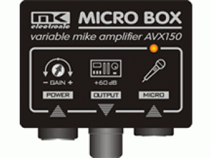 MK AVX150 Micro Box mikrofonní předzesilovač