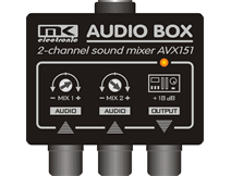 MK AVX151 Audio Box zvukový mixer