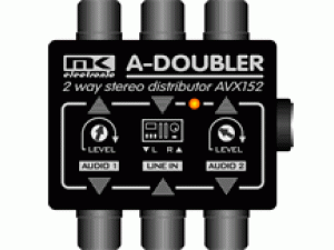 MK AVX152 A-doubler rozbočovač audio