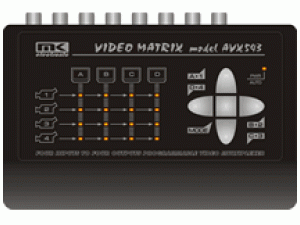 MK AVX543 Video Matrix maticový přepínač video