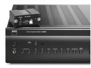 NAD C 356BEE DAC Digital black Integrovaný stereo zesilovač s MDC-DAC