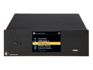 Pro-Ject Stream Box DS net Black Streamer s Wi-Fi, LAN, USB