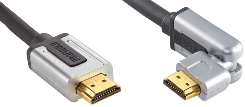 Profigold PROV1801 HDMI kabel 1m, otočný