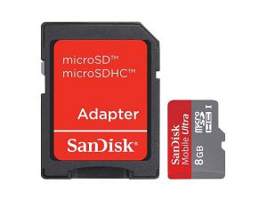 Sandisk micro SDHC 8GB Ultra Paměťová karta