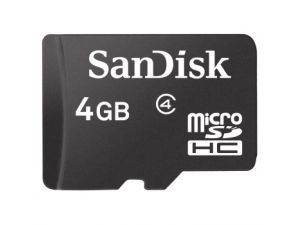 Sandisk Micro SDHC 4GB Paměťová karta