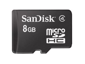 Sandisk Micro SDHC 8GB Paměťová karta