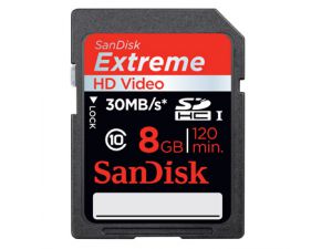 Sandisk SDHC 8GB Extreme Paměťová karta