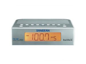 Sangean RCR-5 digitální rádiobudík - stříbrný