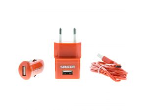 Sencor SCO 515 USB KIT - červený