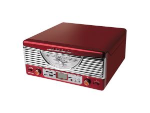 Sencor STT014 Red Gramofon s CD, FM a USB