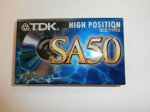 TDK SA 50 Audiokazeta 50 min