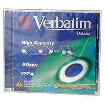 Verbatim CD-R 800MB High Capacity