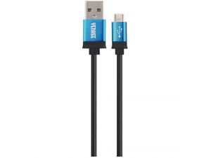 Yenkee YCU 201 kabel USB micro USB 1m - modrý