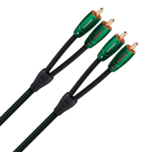 Audioquest Evergreen propojovací kabel 2 x RCA - 2 x RCA 1,5m