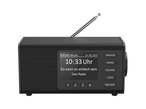 Hama DR 1000 digitální rádio - černé