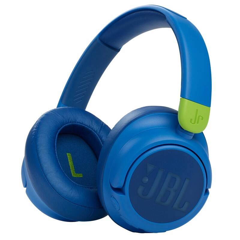 JBL JR460NC dětská bluetooth sluchátka - modrá