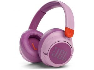 JBL JR460NC dětská bluetooth sluchátka - růžová