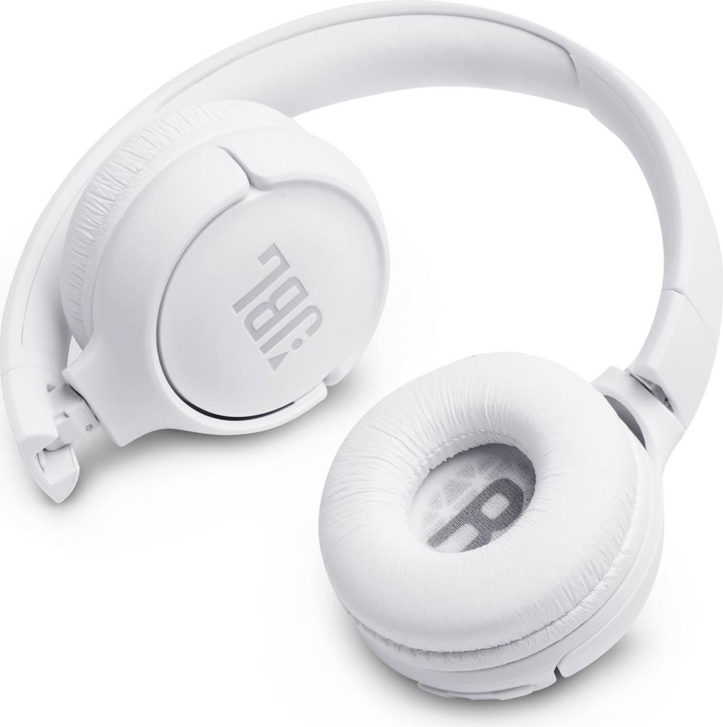 JBL T500BT white Bluetooth sluchátka