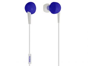 Koss KEB6ib přenosná sluchátka do uší s mikrofonem - modrá